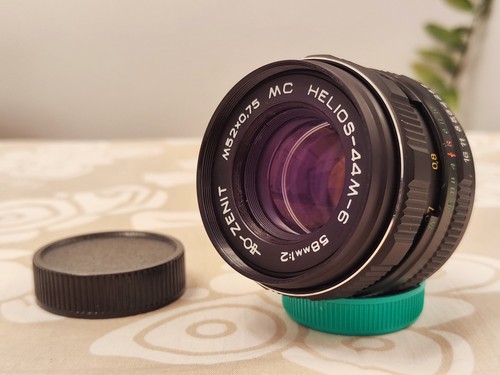Helios 44m 58mm obiettivo - helios, f2