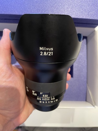 Zeiss milvus f - zeiss, mm